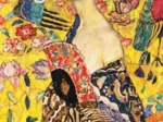 Gustav Klimt: Dame mit Fächer