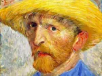 Vincent Van Gogh : Autoportrait au chapeau de paille