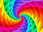 Gradient Rainbow Swirl