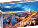 Paysage Urbain de Berlin la Nuit