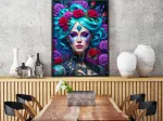 Gothic Flowers Portrait