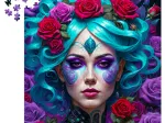 Gothic Flowers Portrait