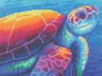 Crystal Art - Kit Broderie Diamant - Tortue