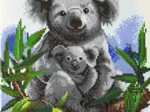 Crystal Art - Kit Broderie Diamant - Koala