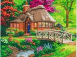 Crystal Art - Kit Broderie Diamant - Cottage