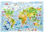 Carte Du Monde Pour Enfants