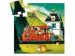 Puzzle Silhouette - Camion de Pompier