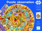 Puzzle 350 pièces rond - Puzzle observation : Histoire