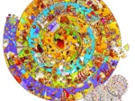 Puzzle 350 pièces rond - Puzzle observation : Histoire