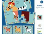 4 Puzzles en Bois - Rigolo n'co