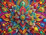 Mandala Coloré
