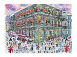 Noël à la Nouvelle-Orléans - Puzzle 1000 Pièces avec Boîte Carrée