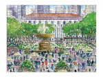 Le Printemps à la Bbibliothèque - Puzzle Double Face de 500 Pièces