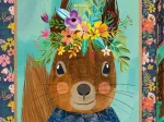 Floral Friends - Sweet Squirrel