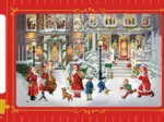 Mini-puzzle - La rue des Pères Noëls