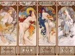 Art Collection - Mucha - Les Saisons