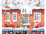 Pièces XXL - Puzzle Forme - Chrismas Toy Store