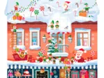 Pièces XXL - Puzzle Forme - Chrismas Toy Store