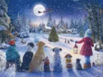 Moonlit Magic Christmas Bauble
