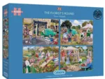 4 Puzzles - La Ronde du Fleuriste