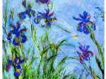 Claude Monet : Iris (détail)