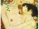 Gustav Klimt : Trois Âges de Femme, Mère et Enfant (détail)