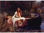 Waterhouse : The Lady of Shalott, 1888