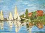 Claude Monet - Régates Argenteuil