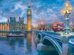 Dominic Davison : Christmas Eve in London