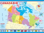 Carte du Canada