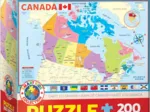 Carte du Canada
