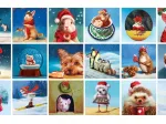 Calendrier de l'Avent - Christmas Animals - 24 Puzzles