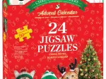 Calendrier de l'Avent - Moustaches de Noel - 24 Puzzles