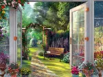 Dominic Davison - Vue sur le Jardin Hanté