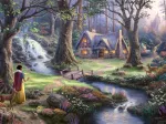 Thomas Kinkade - Disney, Blanche Neige
