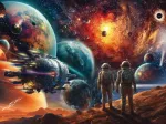 Cosmos Multicolore : Voyage dans l'Espace