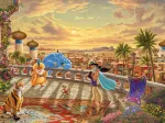 Disney - Jasmine - Danse dans le Désert au Coucher du Soleil Disney - Jasmine - Danse dans le Désert au Coucher du Soleil