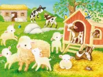 3 Puzzles - Mes Amis de la Ferme