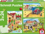 3 Puzzles - A La Ferme