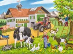 3 Puzzles - A La Ferme