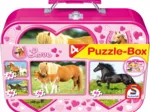 4 Puzzles : Chevaux