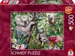 Une Adorable Famille de Koalas