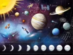 Puzzle en Bois Découpé à la Main - Les Planètes