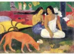 Puzzle en Bois Découpé à la Main - Paul Gauguin - Arearea