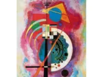 Puzzle en Bois Découpé à la Main - Kandinsky - Hommage À Grohmann