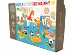 Puzzle en Bois Découpé à la Main - Vive La Maternelle