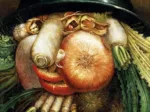 Puzzle en Bois Découpé à la Main - Arcimboldo Giuseppe : L'Homme Potager