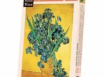 Puzzle en Bois Découpé à la Main - Van Gogh - Vase D'Iris