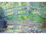 Puzzle en Bois Découpé à la Main - Claude Monet - Le Pont Japonais
