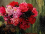 Puzzle en Bois Découpé à la Main - Sir Lawrence Alma-Tadema - Les Pivoines Japonaises